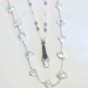 Colar Onza Pérola Barroca | Lanarée Acessórios