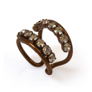 Anel BZ Cristal | Lanarée Acessórios