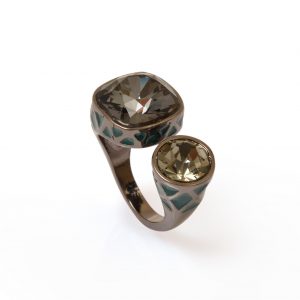 Anel Kremlin Torcido GF | Lanarée Acessórios