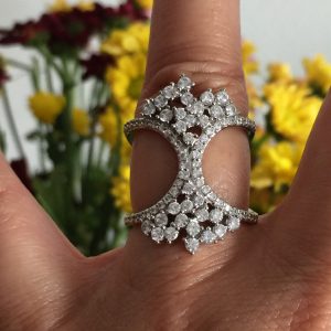 Anel Lexie Cristal | Lanarée Acessórios