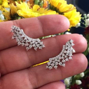 Ear Cuff Gisele Prata | Lanarée Acessórios
