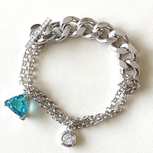 Pulseira Corrente Turmalina | Lanarée Acessórios