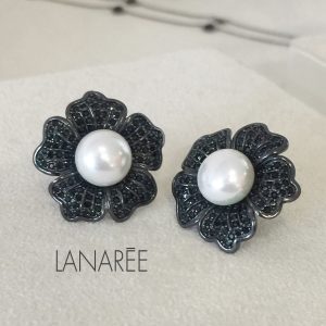 Brinco Pérola Prata 925 | Lanarée Acessórios