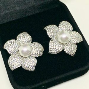 Brinco de Pérola em Prata 925 | Lanarée Acessórios