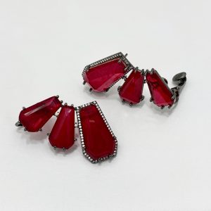Brinco Ear Cuff Malibu Rubi | Lanarée Acessórios