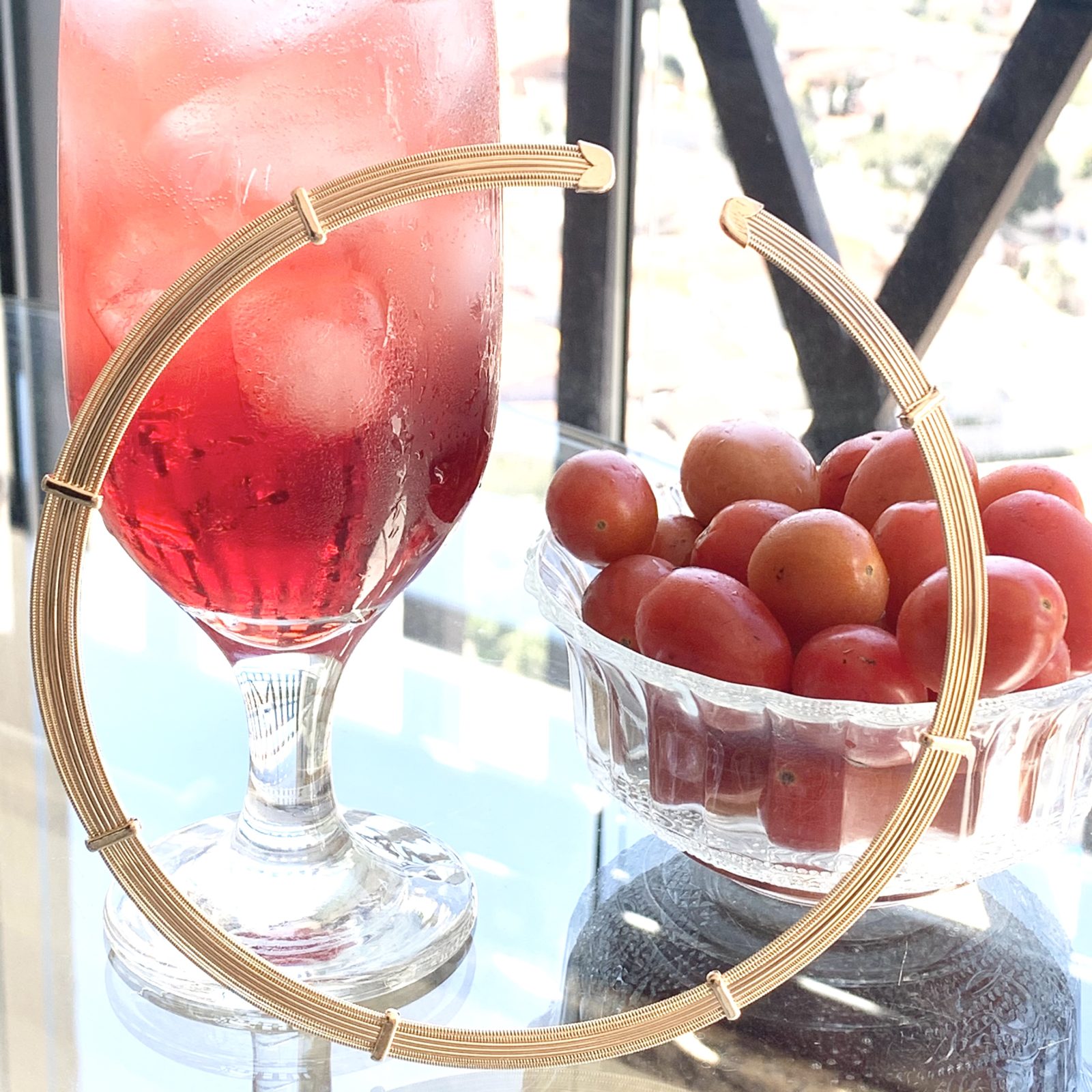 Colar Aro Circular Egípcio Sete Fios | Lanarée Acessórios