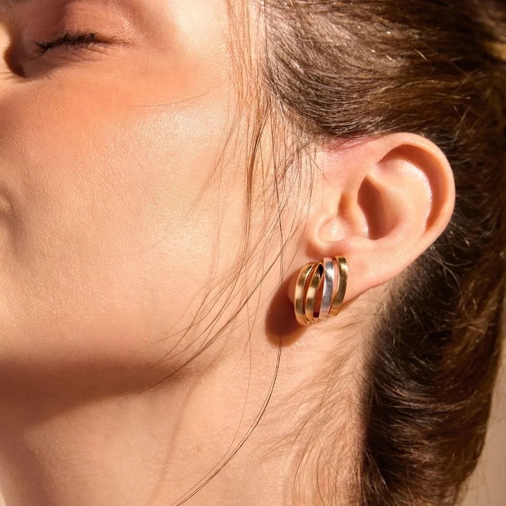 Brinco Mix de Banhos Fosco Infinity | Lanarée Acessórios