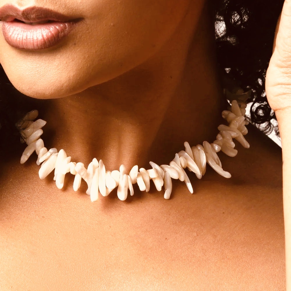 Colar Curto Madrepérolas Naturais | Lanarée Acessórios